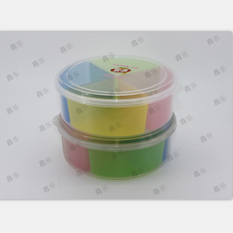 塑料調料盒創意一體式分格彩色圓形調味缸4合1調料罐套裝分隔批發・進口・工廠・代買・代購