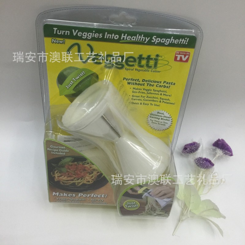 Veggetti Spaghetti Maker　螺旋漏鬥切絲器 多功能切菜器 刨絲器批發・進口・工廠・代買・代購