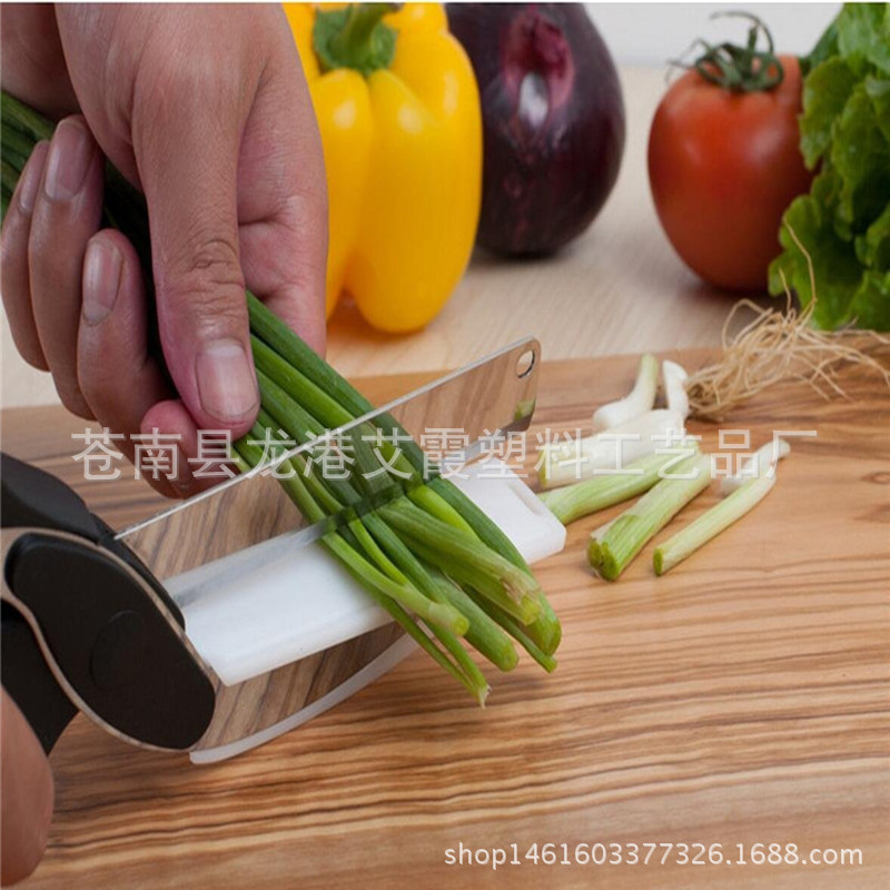 Clever Cutter多功能蔬菜剪刀 TV熱銷 嬰兒輔食剪刀 便攜式剪刀工廠,批發,進口,代購