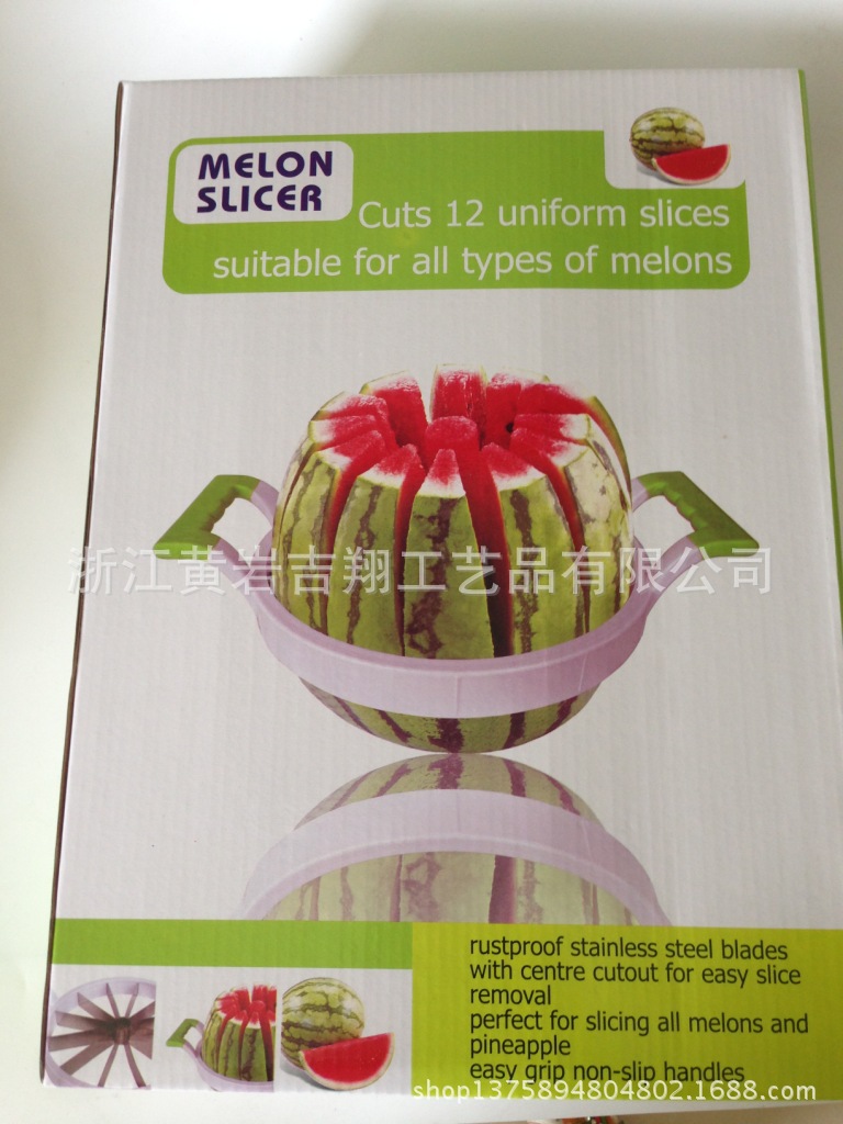 方手柄齒刀 2015新款西瓜切 水果分割器 MELON SLICER批發・進口・工廠・代買・代購