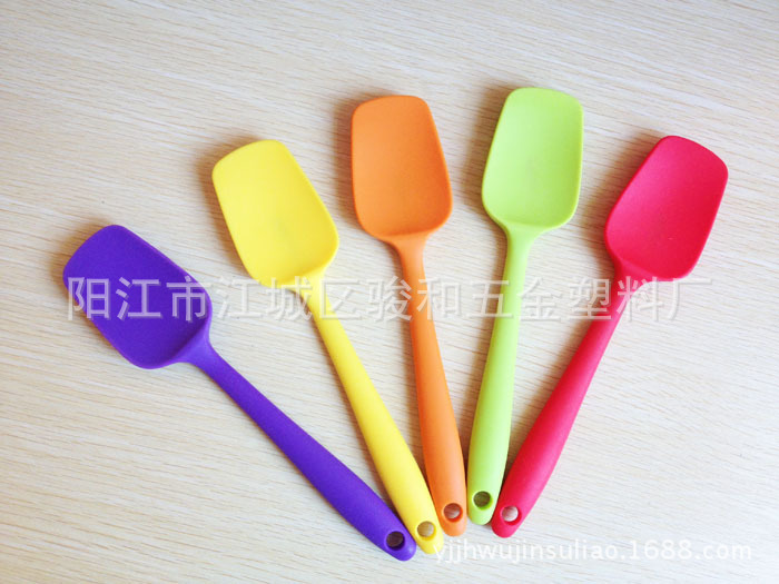 烘培工具 矽膠牛油刮刀 一體式大號 silicone spatula  包膠刮刀工廠,批發,進口,代購