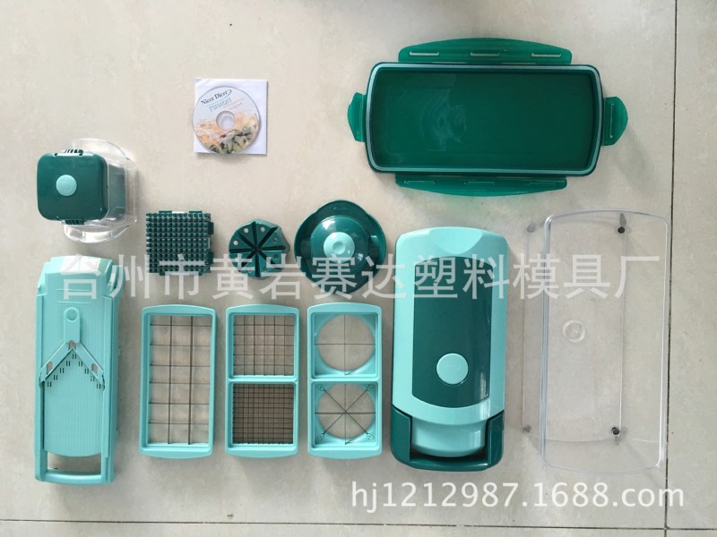 1606 TV Nicer Dicer SUSION  Genius13件套沙拉機 多功能切菜器工廠,批發,進口,代購