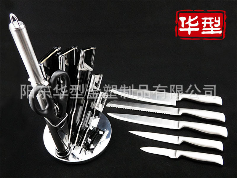 Stainless steel knife 不銹鋼套刀 空心柄套刀 一體出廚師刀工廠,批發,進口,代購