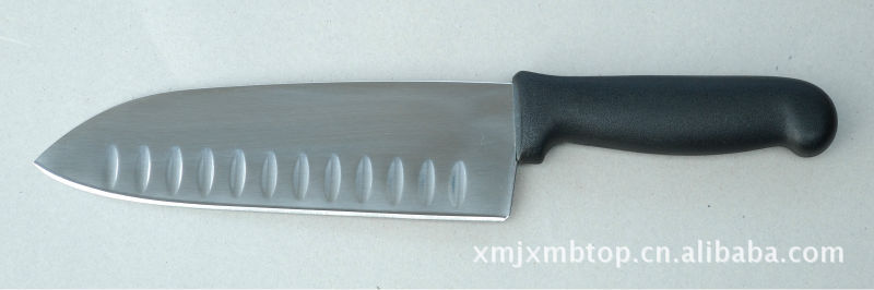 供應8"壽司刀，溝槽齒廚師刀，santoku knife工廠,批發,進口,代購