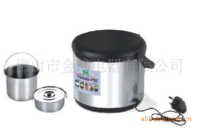 供應6升全鋼插電燜燒鍋(塑料麵蓋)thermal cooker(圖)批發・進口・工廠・代買・代購