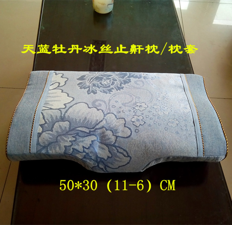 最新款夏涼冰絲記憶枕/止鼾枕/枕套批發50*30(11-7)CM工廠,批發,進口,代購