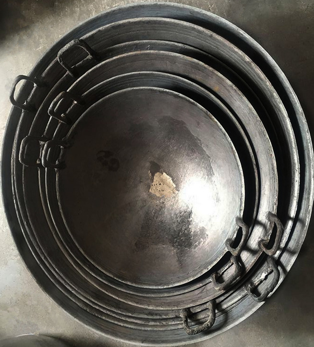 特厚生鐵鍋 （紫金鍋） 紫金傳統古老工藝製作 生鐵鍋批發・進口・工廠・代買・代購