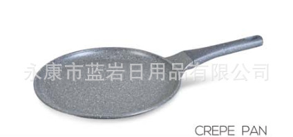 28CM 鋁壓鑄薄餅盤披薩盤TAWA 煎鍋鋁壓鑄不沾煎鍋陶瓷塗層煎鍋工廠,批發,進口,代購