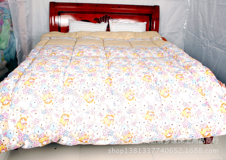 供應卡通韓版棉絮棉被 舒適優質床上用品  全棉印花被批發・進口・工廠・代買・代購