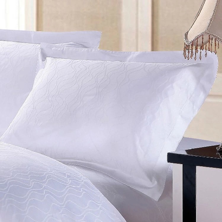 酒店賓館床上用品批發  全棉加密60S提花枕套  批發工廠,批發,進口,代購