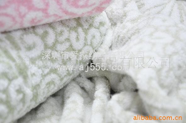 素色竹纖維聖誕節禮品毛巾被工廠,批發,進口,代購