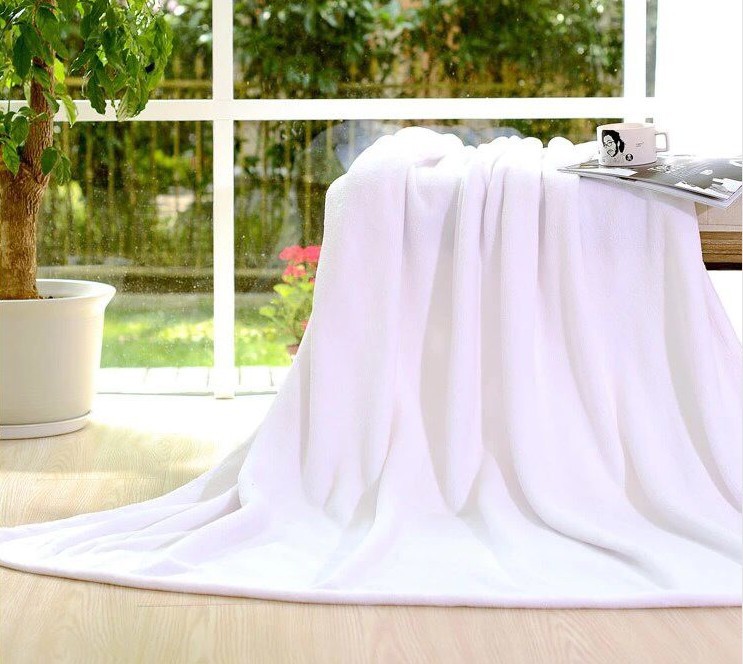高檔淘寶拍照背景毯白色毛毯珊瑚絨毯法蘭絨床單白色雙人加厚批發・進口・工廠・代買・代購