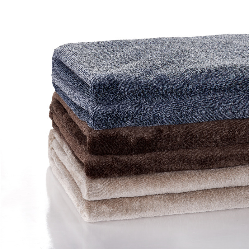 無印風陽離子毛毯良品純色毯法蘭絨毯歐式毯日式毛毯廠傢直供批發・進口・工廠・代買・代購