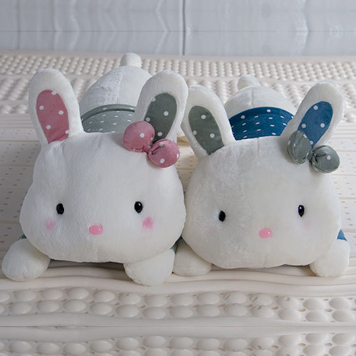 兔子玩偶抱枕 新品促銷 車用裝飾玩偶抱枕 兔兔汽車抱枕工廠,批發,進口,代購