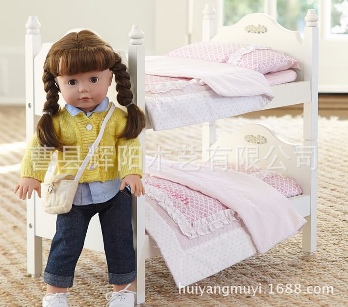 實木兒童床玩具床益智過傢傢松木床娃娃床兒童禮品傢具生日禮物批發・進口・工廠・代買・代購