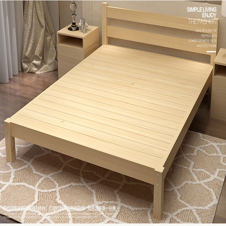 熱銷新款溫馨傢居兒童床實木簡易單人雙人床臥室榻榻米床定製批發批發・進口・工廠・代買・代購