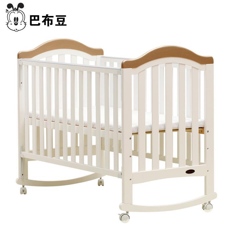 直銷多功能歐式嬰兒床實木寶寶床 白色搖籃床遊戲床兒童床特工廠,批發,進口,代購