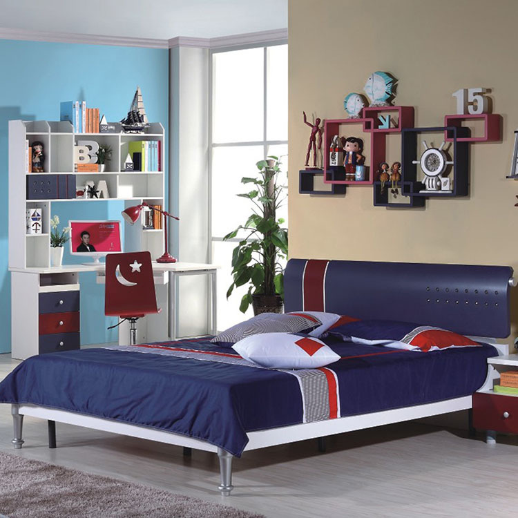 供應批發兒童臥室傢具 現代板式兒童床 1.5米單雙人板式兒童床工廠,批發,進口,代購
