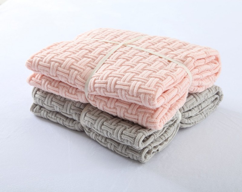 瑞景紡織歐美針織毯 毛線毯子 空調被沙發蓋毯 嬰兒棉線毯批發・進口・工廠・代買・代購