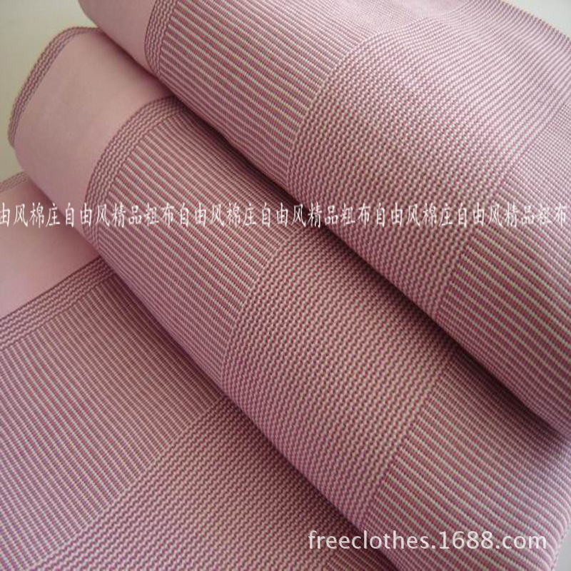 紫色純棉老粗佈涼席三件套加厚床單四季毯套件小額批發一件代發批發・進口・工廠・代買・代購