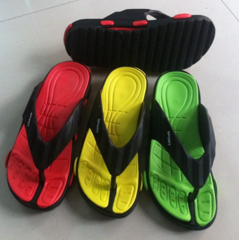 2014新款火爆來襲 時尚的腳印設計簡單大方 防滑EVA拖鞋 廠傢直銷批發・進口・工廠・代買・代購
