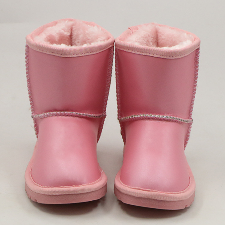 雪靴兒童雪靴防水中筒保暖耐磨防水2016基本款5825工廠,批發,進口,代購