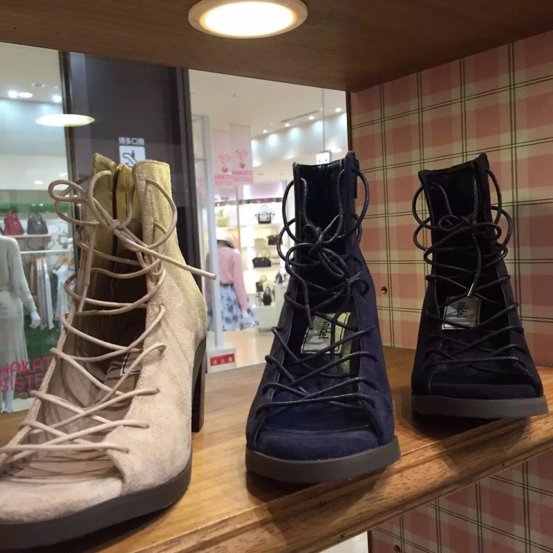 【3色現貨】日本日系復古氣質綁帶魚嘴羅馬鞋涼鞋 支持一件代發批發・進口・工廠・代買・代購