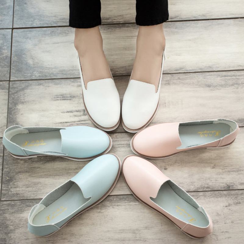 2015新款韓版秋季單鞋女吶喊上市-淺口純色低幫-一件起批工廠,批發,進口,代購