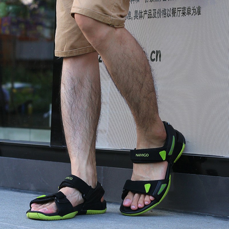 新款正品越南男士休閒運動涼鞋戶外沙灘鞋 露趾涼鞋英倫一件代發批發・進口・工廠・代買・代購