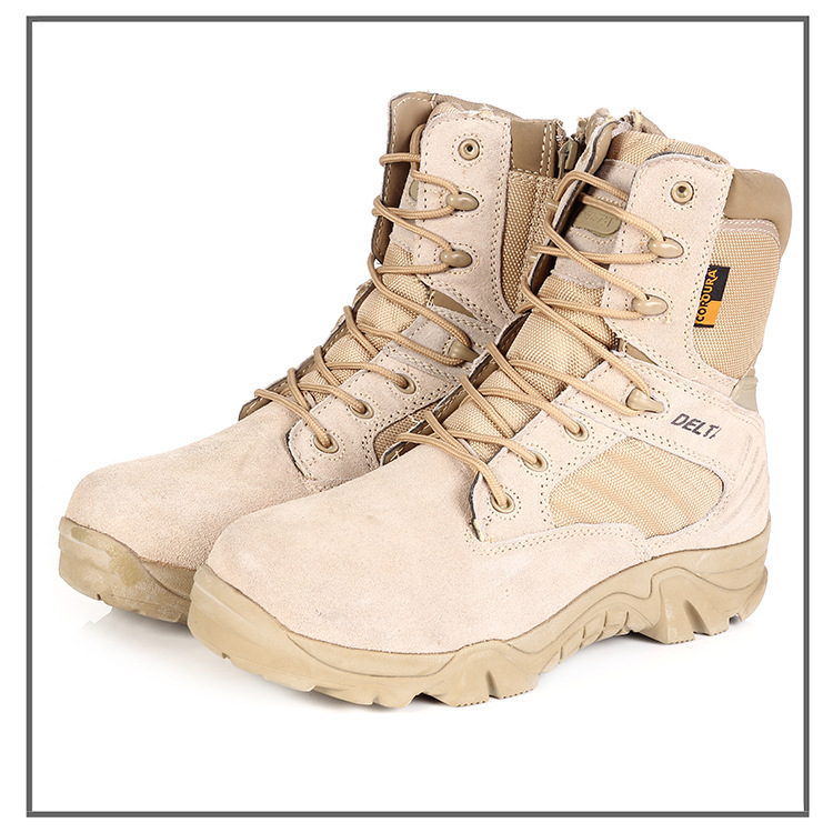 廠傢三角洲軍靴戰術靴戶外軍迷沙漠靴511高幫速脫野戰作訓靴代發批發・進口・工廠・代買・代購