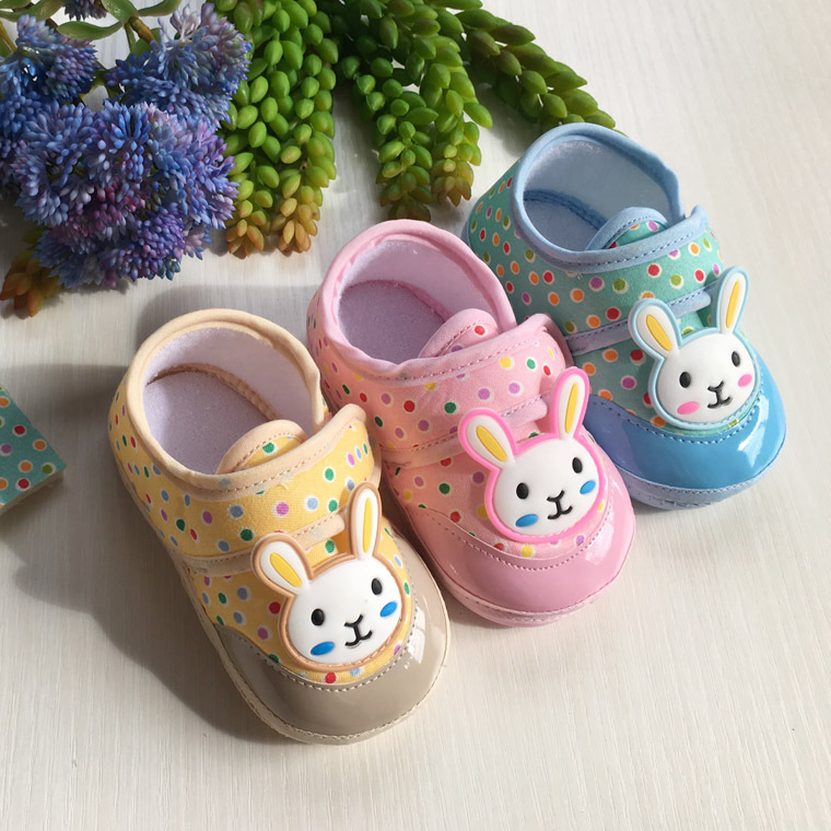 2016新款寶寶鞋子0-1-2-3歲 可愛小白兔 軟底防滑學步鞋批發・進口・工廠・代買・代購