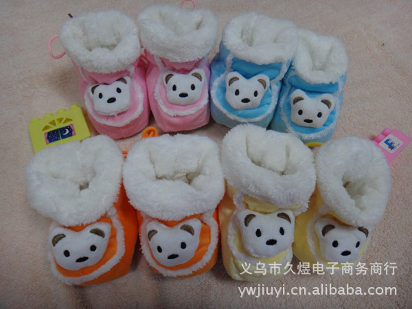 【優質直銷】供應高質量小熊棉鞋 兒童鞋工廠,批發,進口,代購