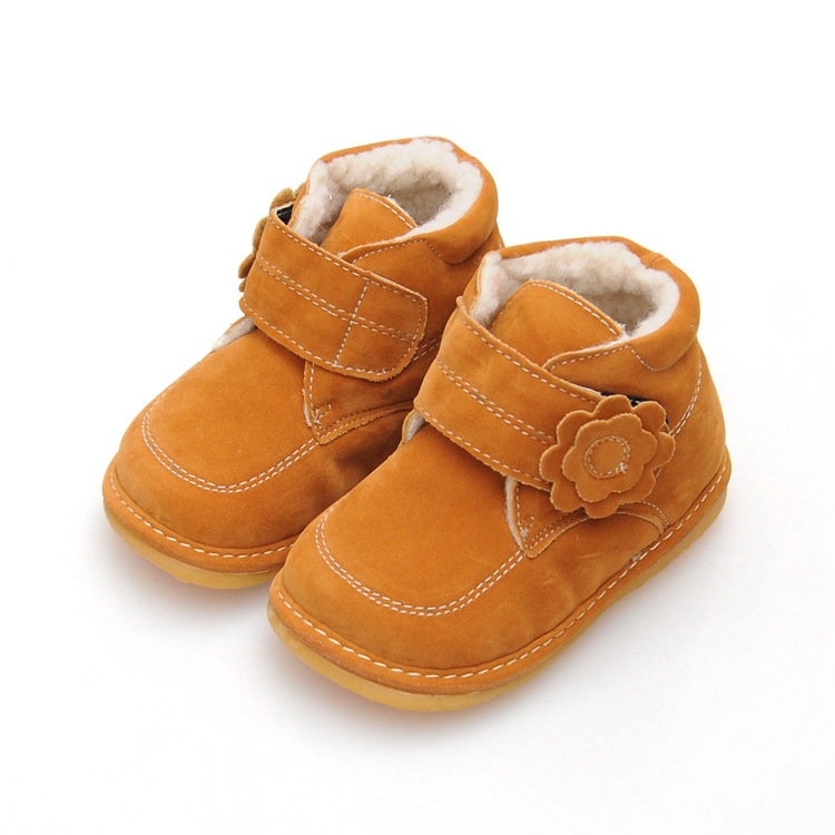 足運兒童靴子 女童 冬 韓版 女童內加羊羔絨保暖叫叫兒童鞋潮T04工廠,批發,進口,代購
