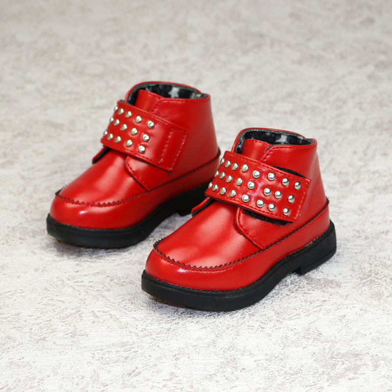 2015冬季新款兒童鞋批發1-3歲女童皮鞋男童棉鞋低筒短靴一件代發工廠,批發,進口,代購