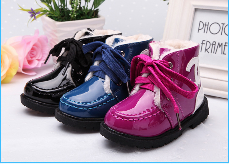冬季新款韓版時尚童靴 品牌童鞋 加毛保暖童棉靴 一件代發批發・進口・工廠・代買・代購