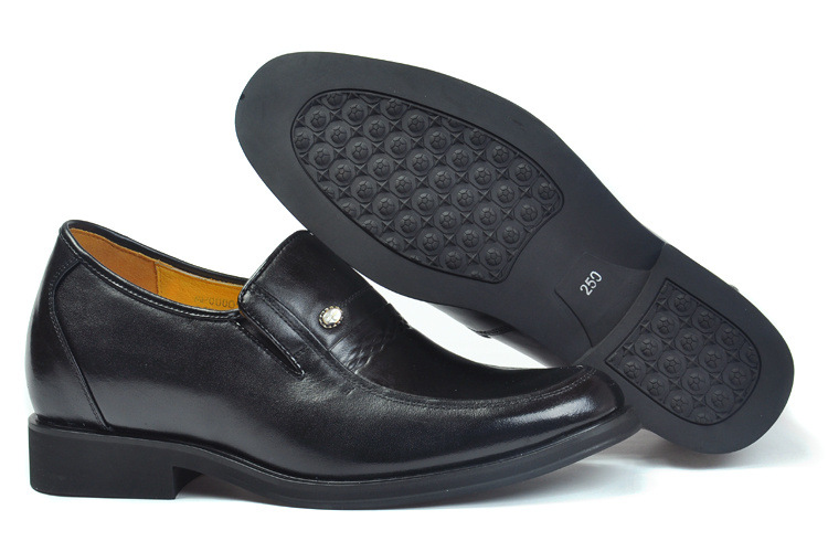 廠傢直銷內增高經典商務黑色皮鞋 時尚韓版正裝男鞋37-42批發・進口・工廠・代買・代購