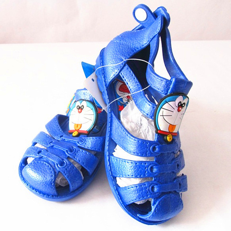[0012A/B]庫存品牌哆啦a夢小童包跟涼鞋 環保生膠涼鞋換季清貨工廠,批發,進口,代購
