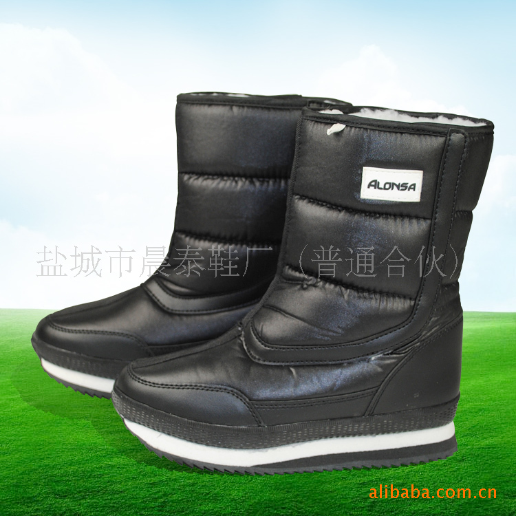 【晨泰雪靴】新款帆佈雪靴SB-0916，時尚保暖。承接外貿訂單工廠,批發,進口,代購