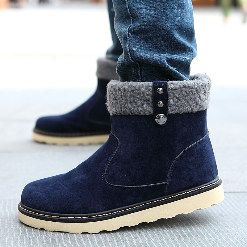 2015新款雪靴冬季韓版加棉工裝棉靴馬丁短靴保暖男靴廠傢直銷工廠,批發,進口,代購