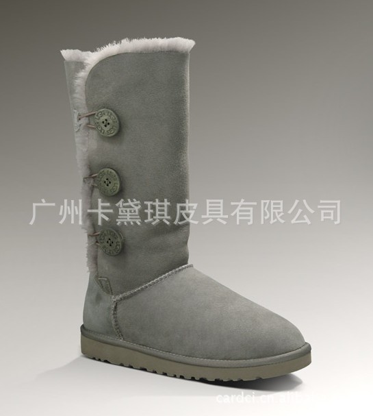 廠傢直銷 歐美流行經典款式羊皮毛一體保暖 雪靴 1873 灰色工廠,批發,進口,代購