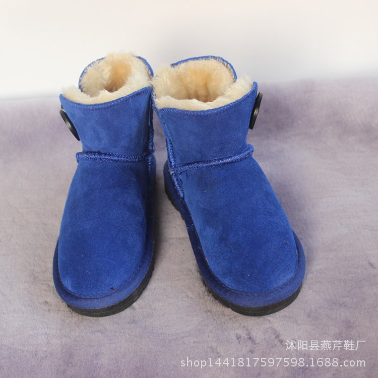 新款童鞋3352款雪靴新品兒童雪靴短靴 男女童鞋保暖 防滑工廠,批發,進口,代購