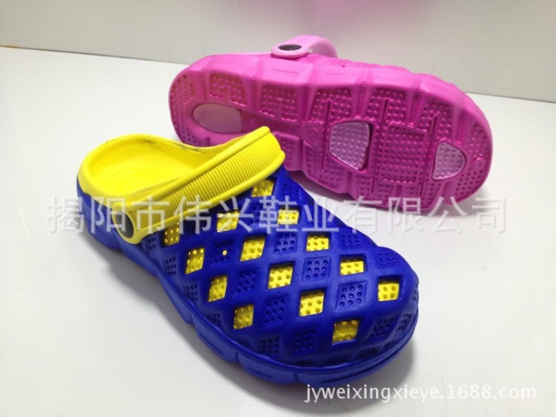 加工定製新款EVA花園鞋，可愛兒童洞洞鞋工廠,批發,進口,代購