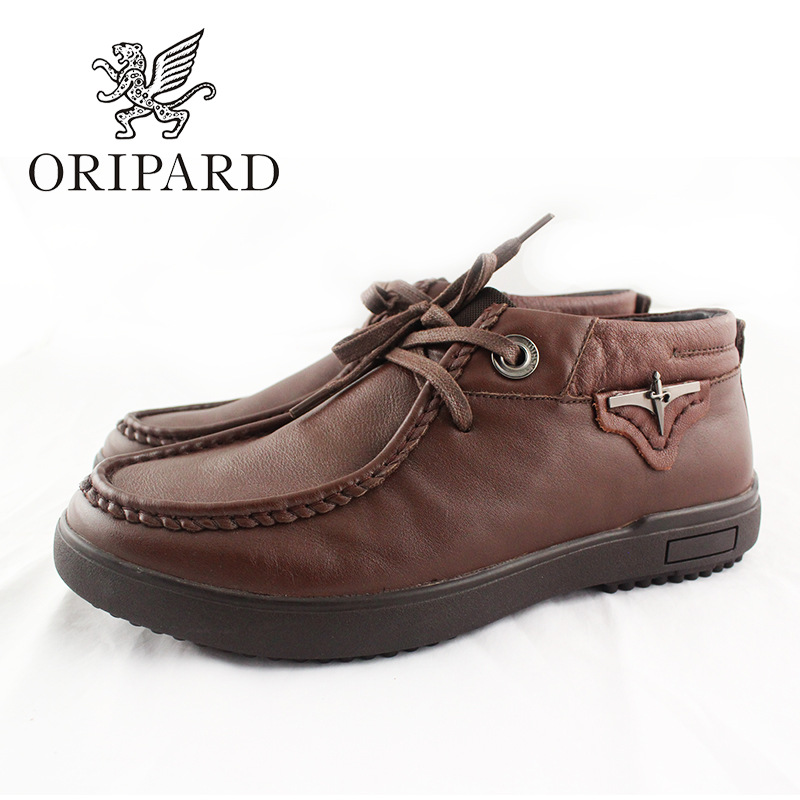 ORIPARD東方豹男士真皮皮鞋時尚英倫潮鞋韓版系帶休閒正裝男鞋子批發・進口・工廠・代買・代購