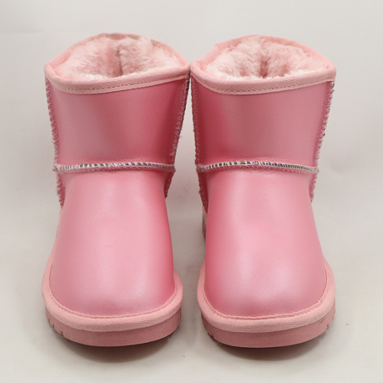 踏步兒童雪靴保暖防滑5854兒童雪靴耐磨柔軟基本款低筒批發・進口・工廠・代買・代購