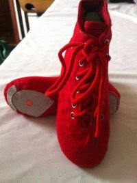 特價 兒童成人紅色爵士 教師舞蹈鞋批發・進口・工廠・代買・代購