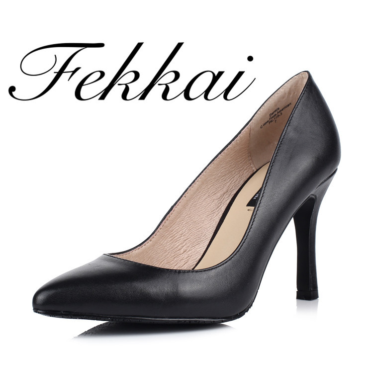 Fekkai品牌女鞋 新款真皮女單鞋 時尚歐美高跟女鞋 尖頭女鞋 批發批發・進口・工廠・代買・代購