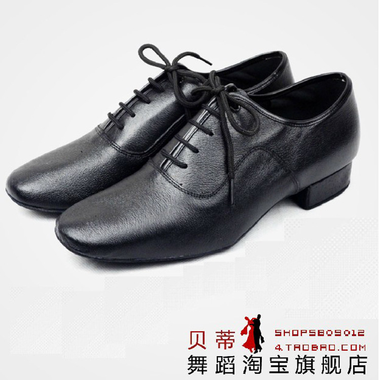 直銷貝蒂男士壓皮舞鞋 高檔黑色真皮舞鞋 可批發批發・進口・工廠・代買・代購