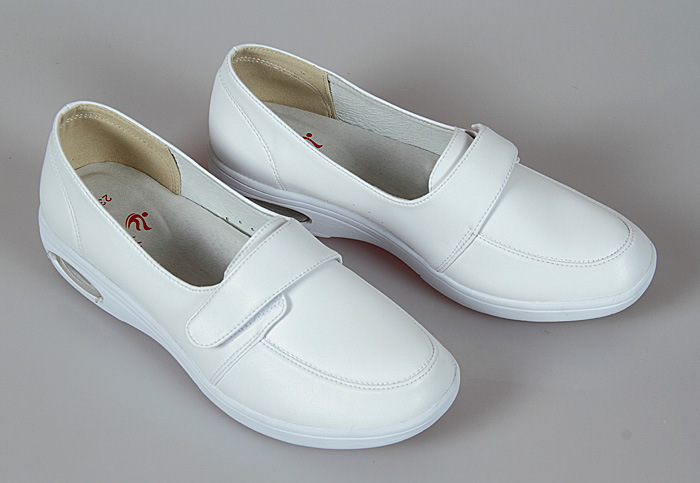 小白鞋 白色坡跟護士鞋 單鞋 休閒鞋 女生運動鞋 廠傢直銷工廠,批發,進口,代購