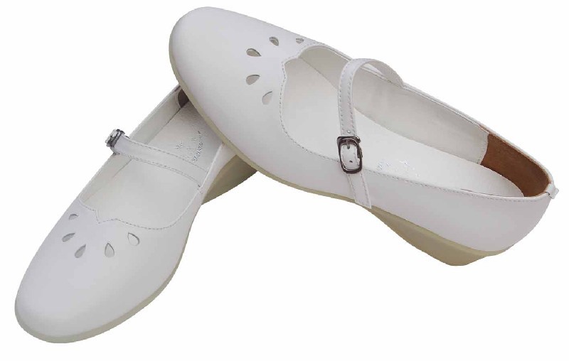 巧護士鞋 牛皮 牛筋底白色輕便舒適低幫鞋 女鞋 潮2012款批發・進口・工廠・代買・代購