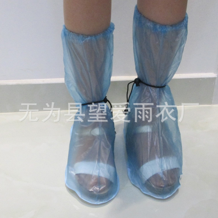 批發PVC防水耐磨鞋套10絲 時尚成人pvc防雨鞋套加工定製工廠,批發,進口,代購